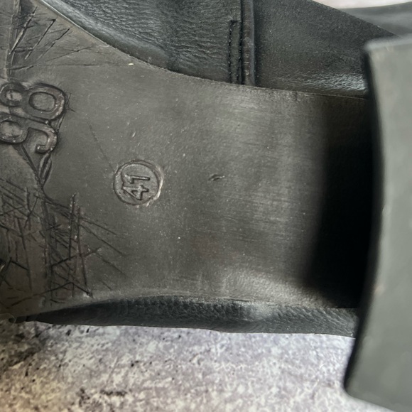 Soft leather comfortable shoes booties peep toe boot - Picture 5 of 15